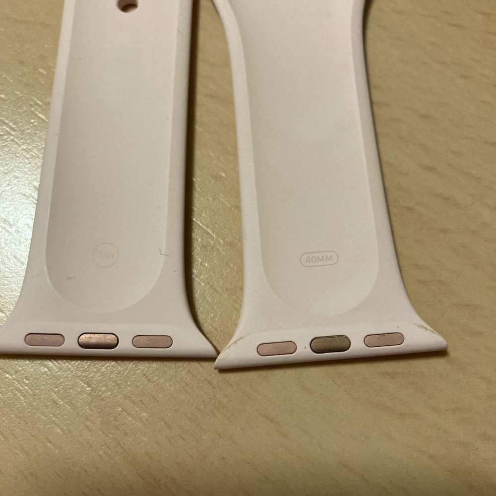 Original pink iWatch strap M/L